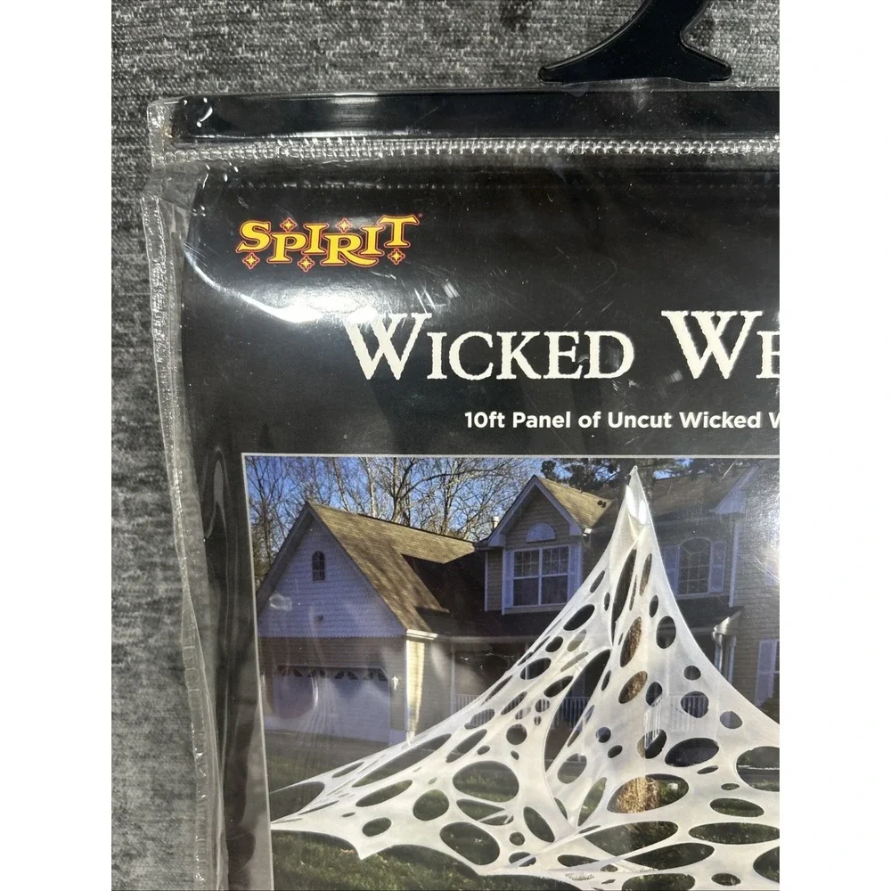 Wicked Webbing 10 ft. SPIRIT Halloween Decor Spider Web‎ Prop NEW